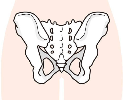 骨盤の歪みでお悩みの方へ